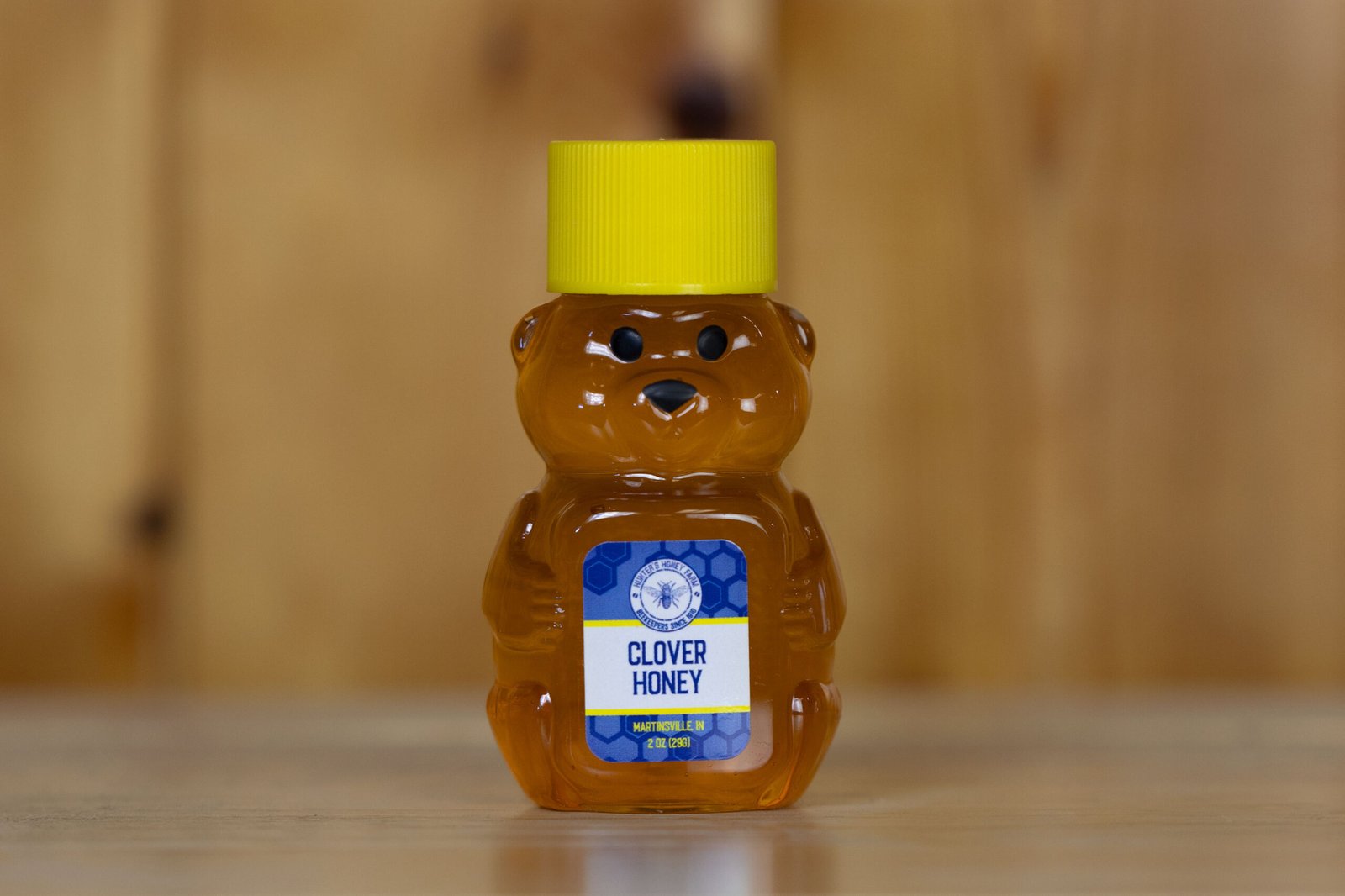 Raw Clover Honey 2 oz Bear · Unit of Measure: Case of 12