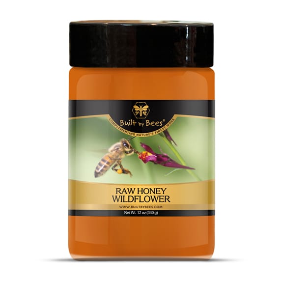 Raw Wildflower Honey · Weight: 12 oz