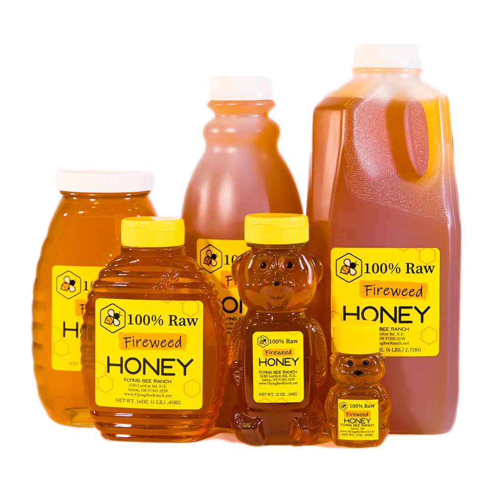 Fireweed Honey · Sizes: 1.5 lbs. Bottle