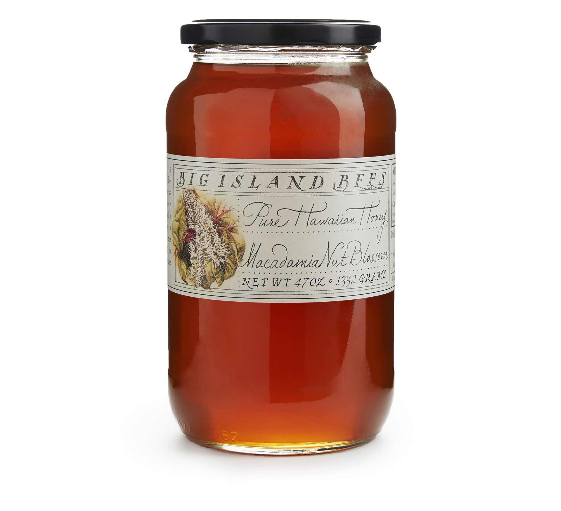 Macadamia Nut Blossom Honey · 47 oz Glass Jar
