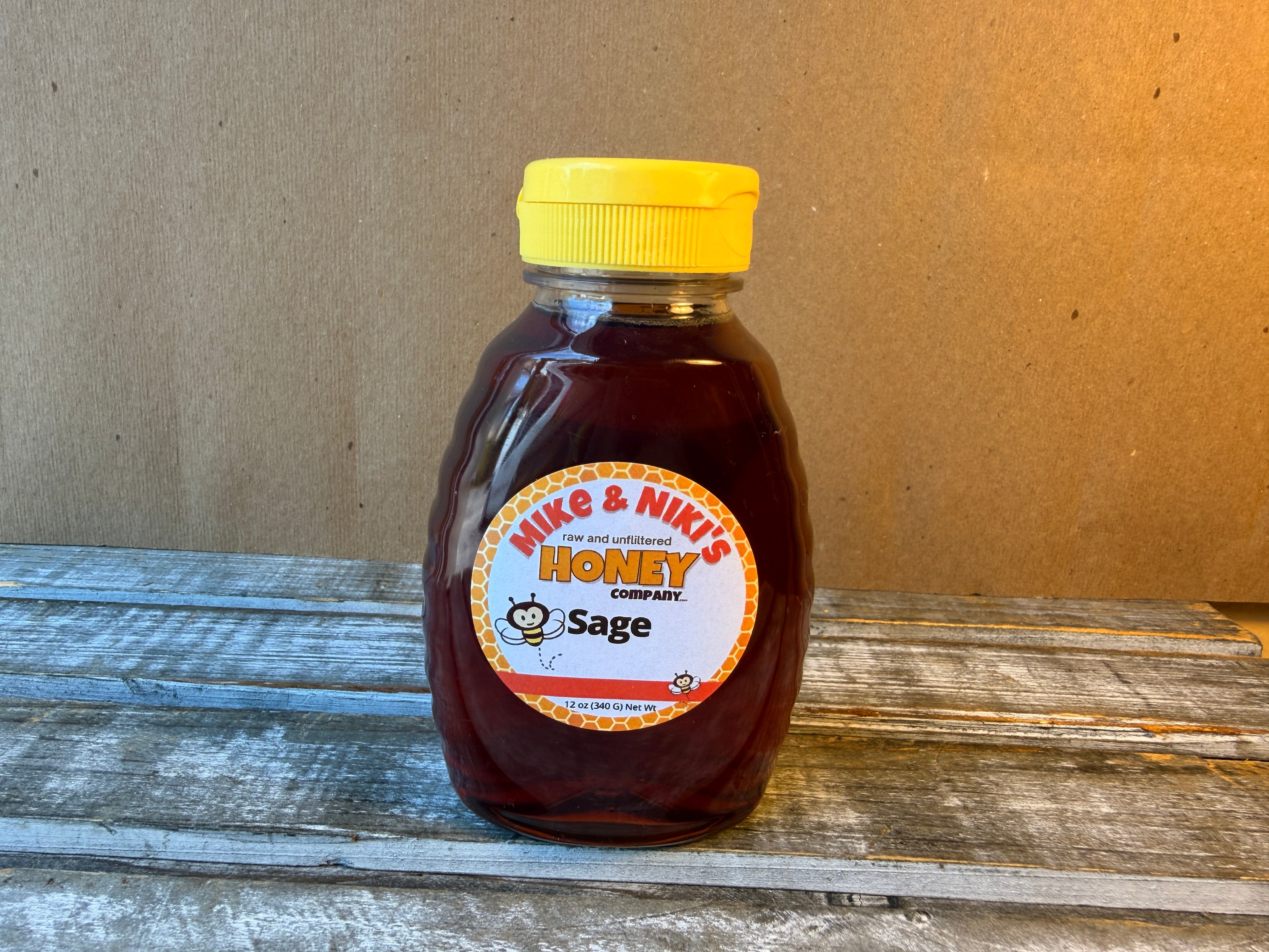 Sage Honey - Large (12oz) Squeeze-able Plastic · Default