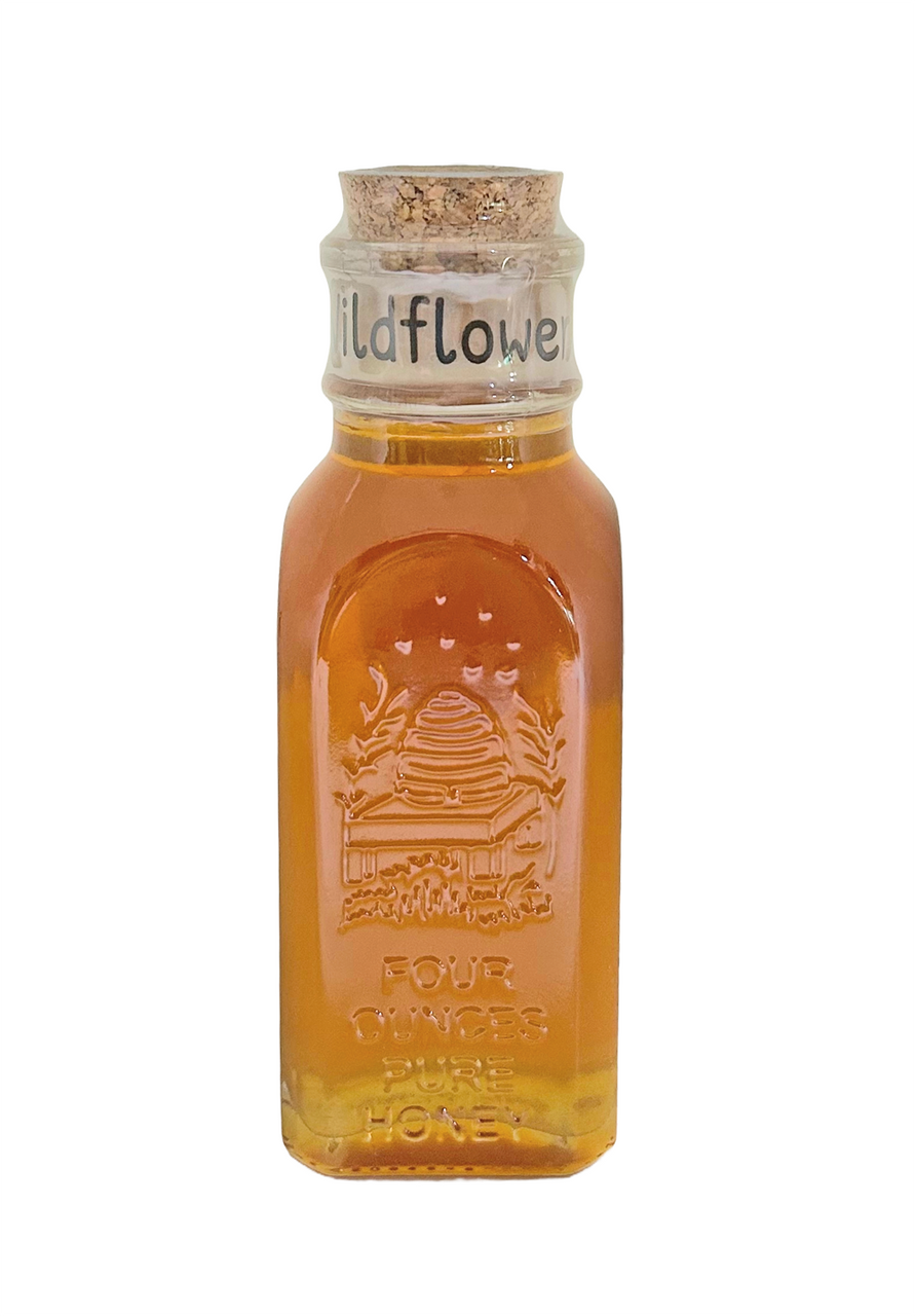 4 oz Glass Muth Jar - American Wildflower Honey