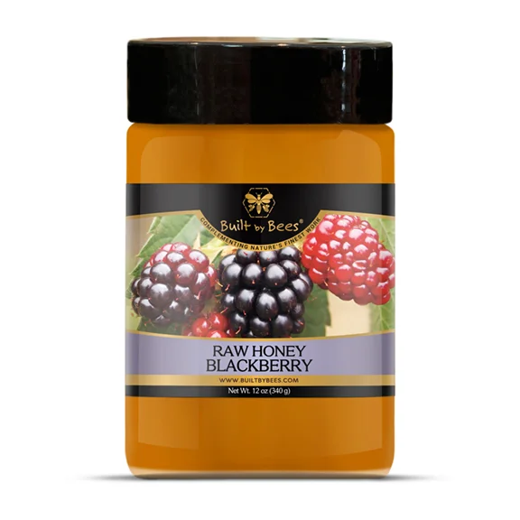 Raw Blackberry Blossom Honey · Weight: 12 oz