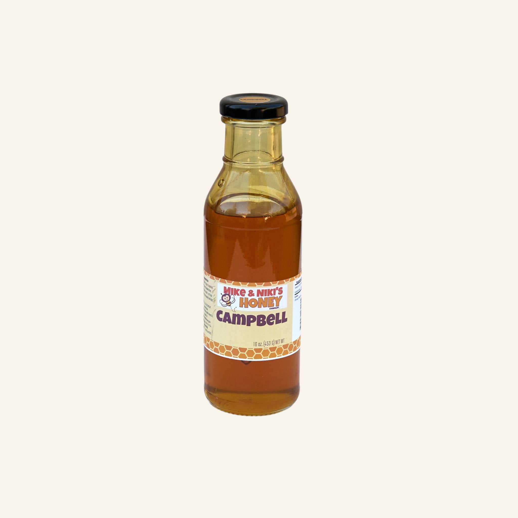 Campbell Wildflower Honey - XL (16oz) Pour-able Glass