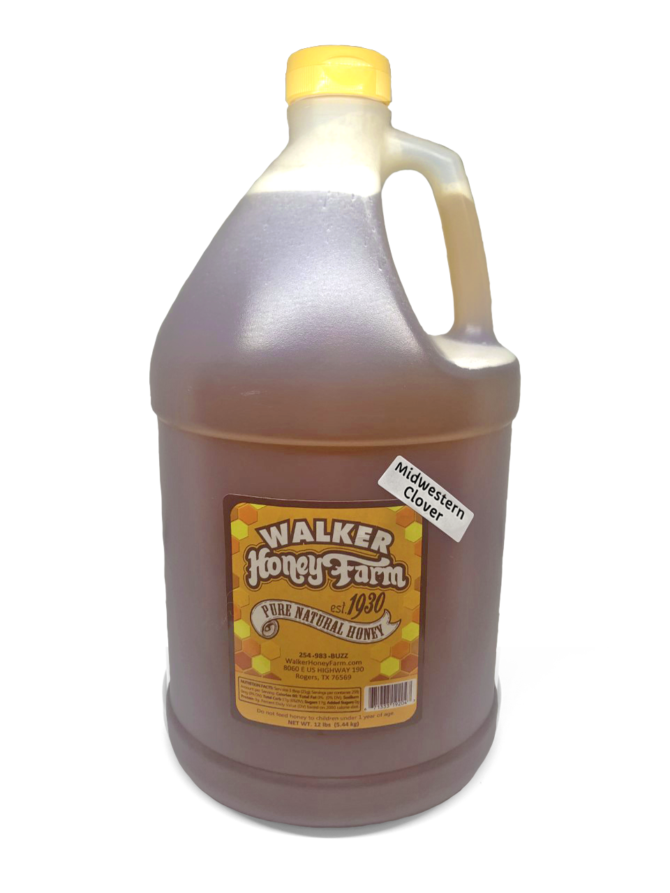 Midwestern Clover Honey - Gallon