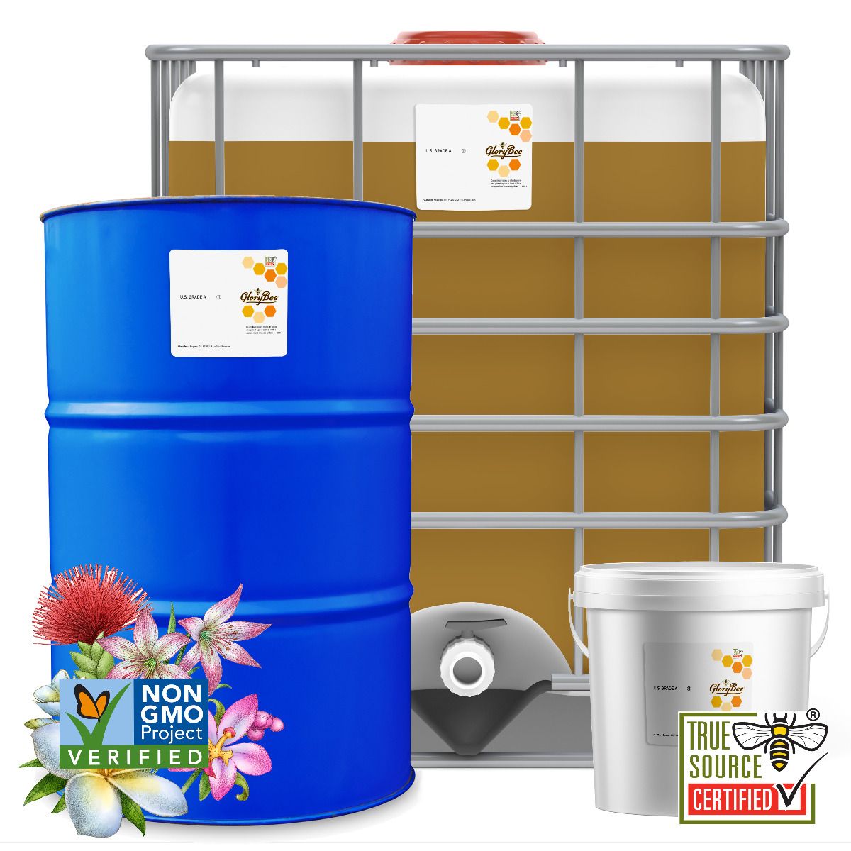 Non-GMO Polyfloral Honey · 40 Pound