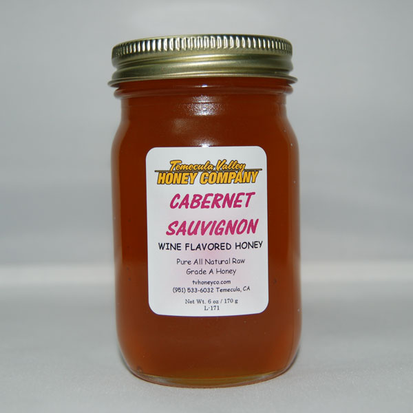 Local Raw Honey – Cabernet Sauvignon · Size: 6 oz Glass