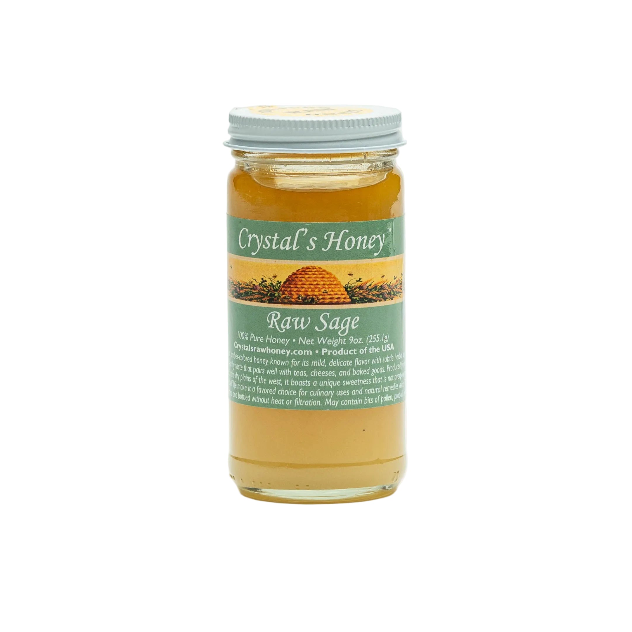 Raw Sage Honey · 9oz