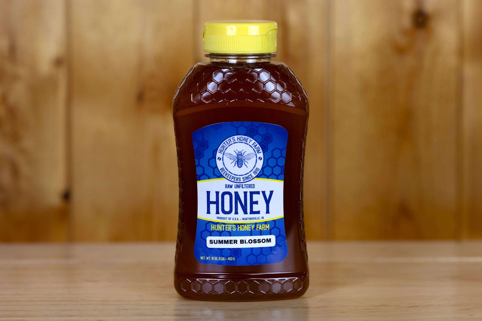 Raw Summer Blossom Honey · Bottle Size: 1 lb, Unit of Measure: Case of 12