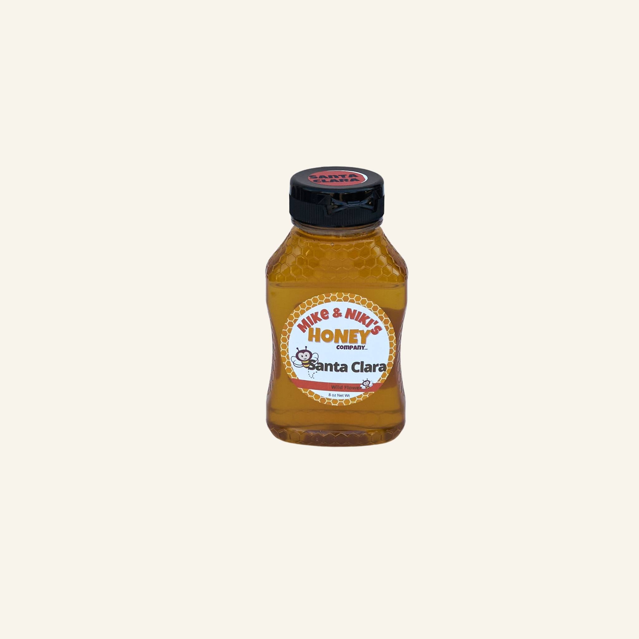 Santa Clara Wildflower – Med (8oz) Squeeze-able Plastic · Santa Clara MPlastic