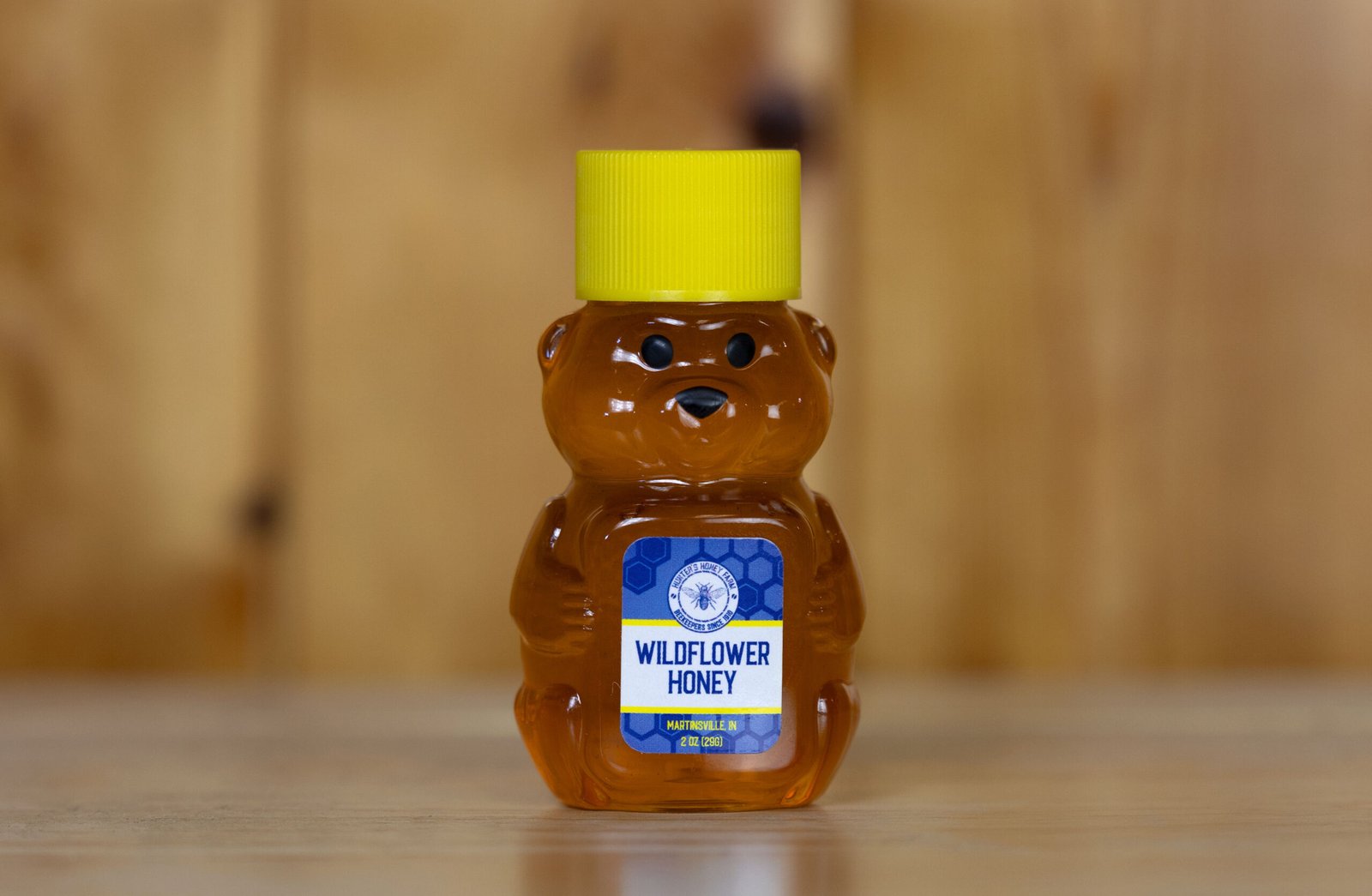 Raw Wildflower Honey 2 oz Bear Bottle · Unit of Measure: Case of 12