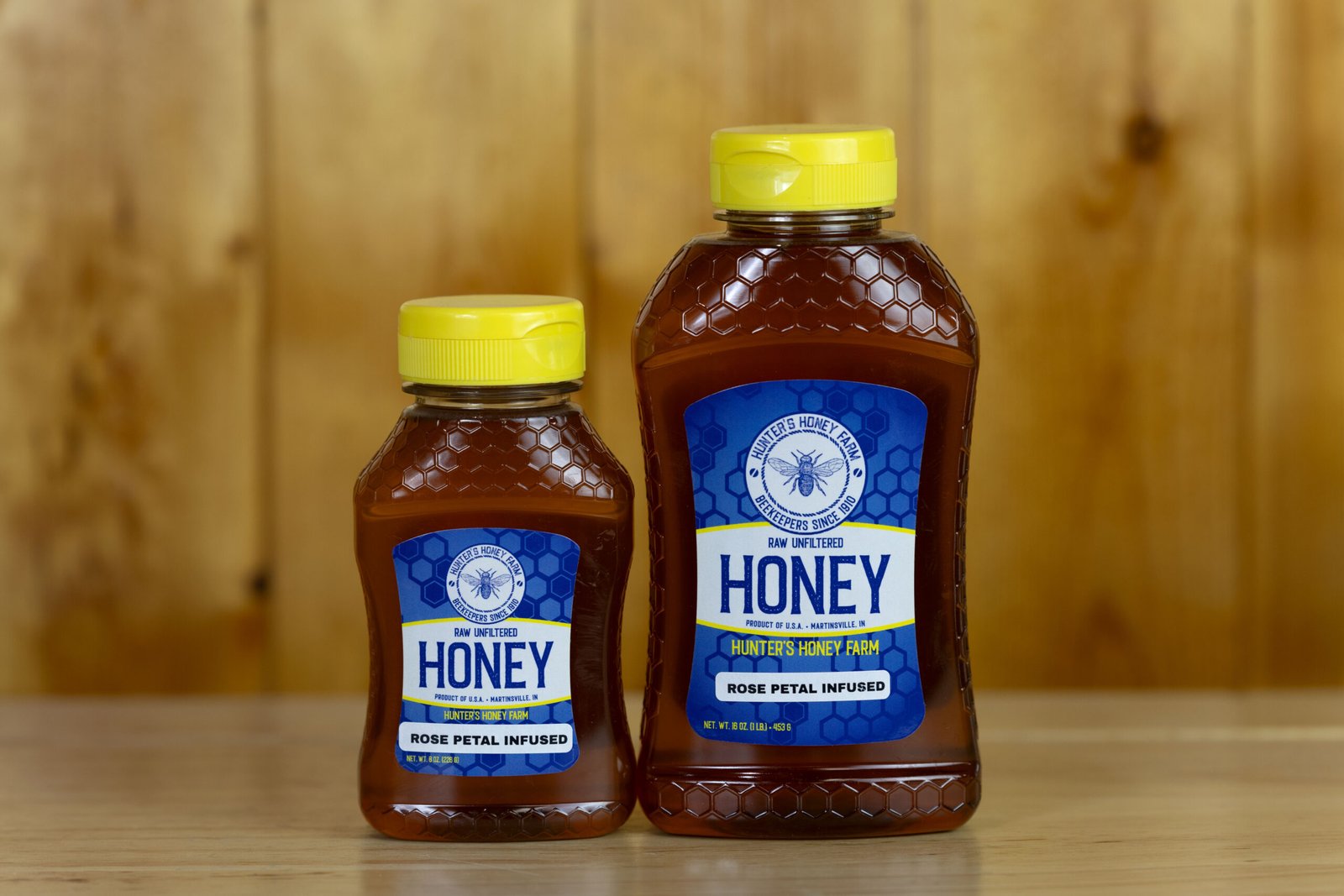 Rose Infused Raw Honey · Unit of Measure: Individual, Bottle Size: 8 oz