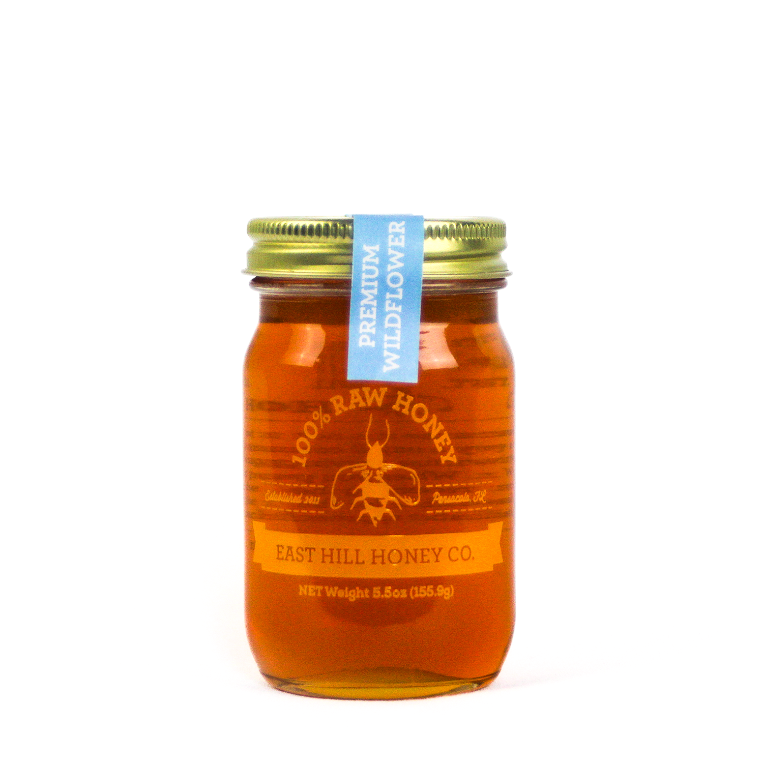 Florida Premium Wildflower Honey · 5.5oz Jar
