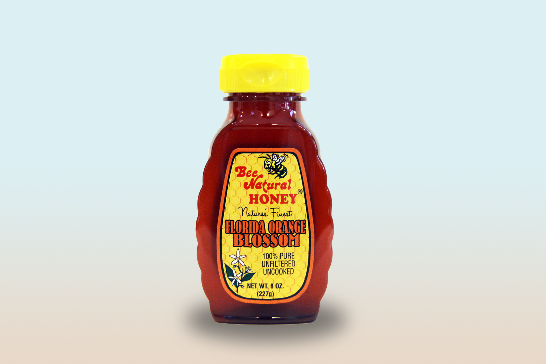 Bottle of Orange Blossom Honey 8oz