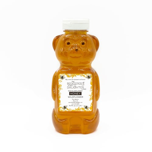 Wildflower Honey Bear - 24oz (fundraiser)