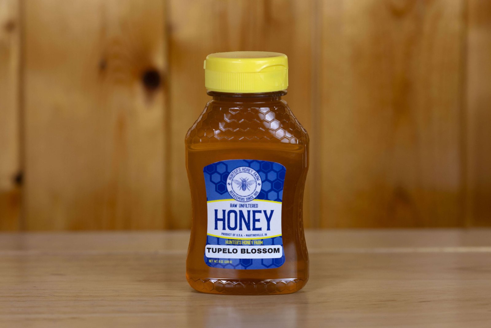 Raw Tupelo Blossom Honey · Unit of Measure: Individual, Bottle Size: 8 oz