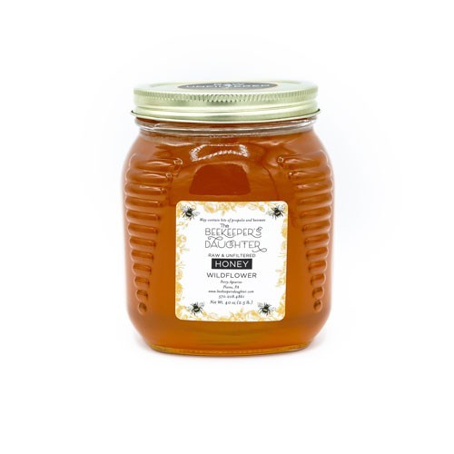 Wildflower Raw Honey - 2.5lb Jar