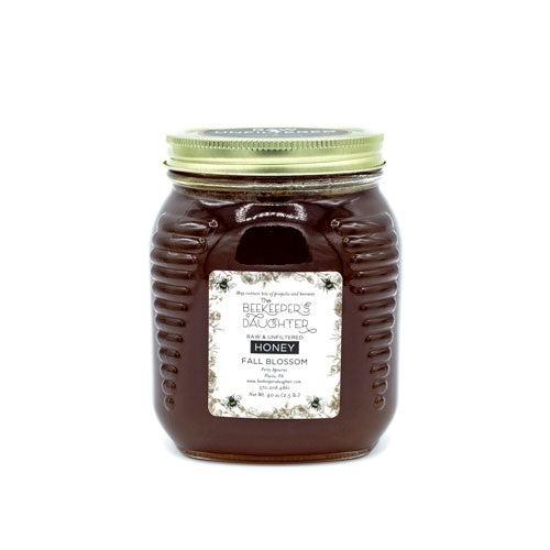 Fall Blossom Raw Honey -  2.5lb Jar