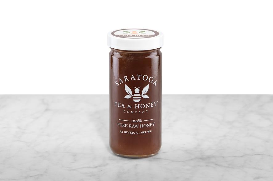 Chocolate Infused Honey · 12oz Jar