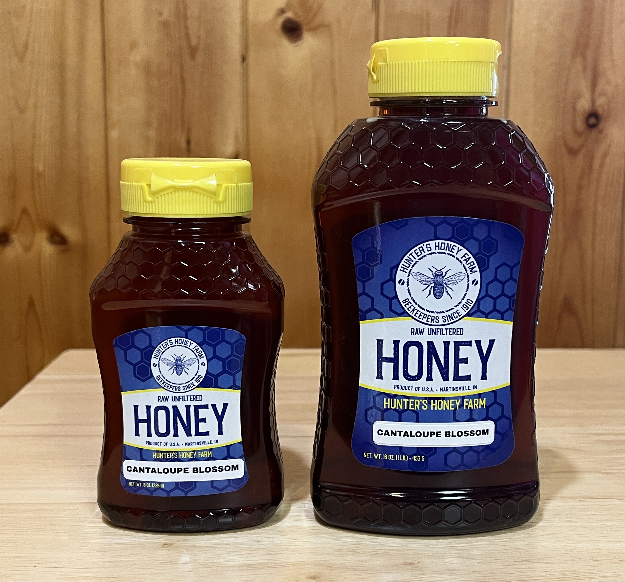 Raw Cantaloupe Blossom Honey · Unit of Measure: Case of 12, Bottle Size: 1 lb