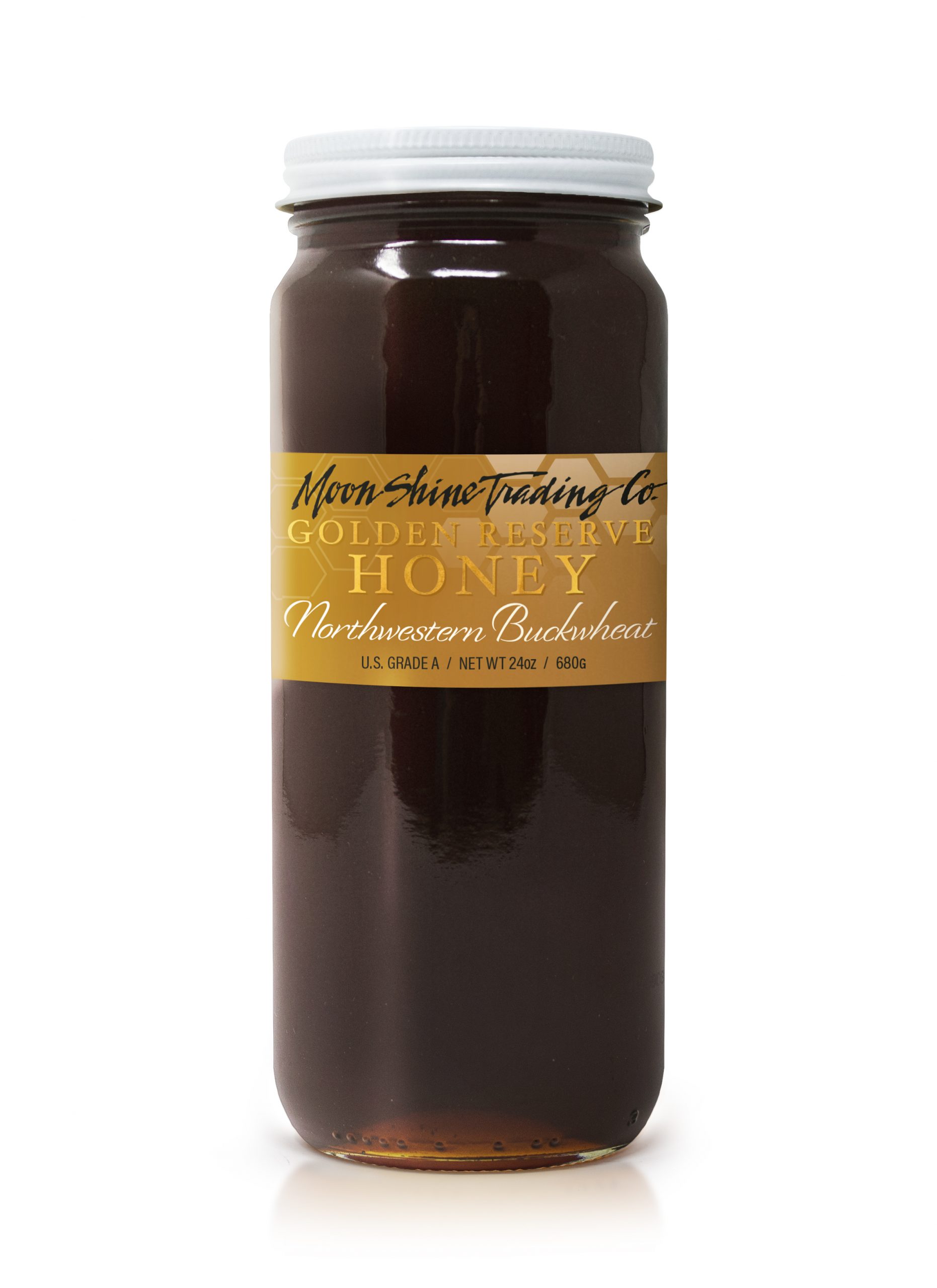 Northwestern Buckwheat · Size: 24oz Honey