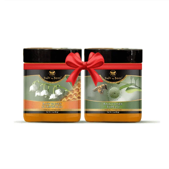 Sourwood and Tupelo Honey Bundle · Weights: 2 x 3 oz. Honeys