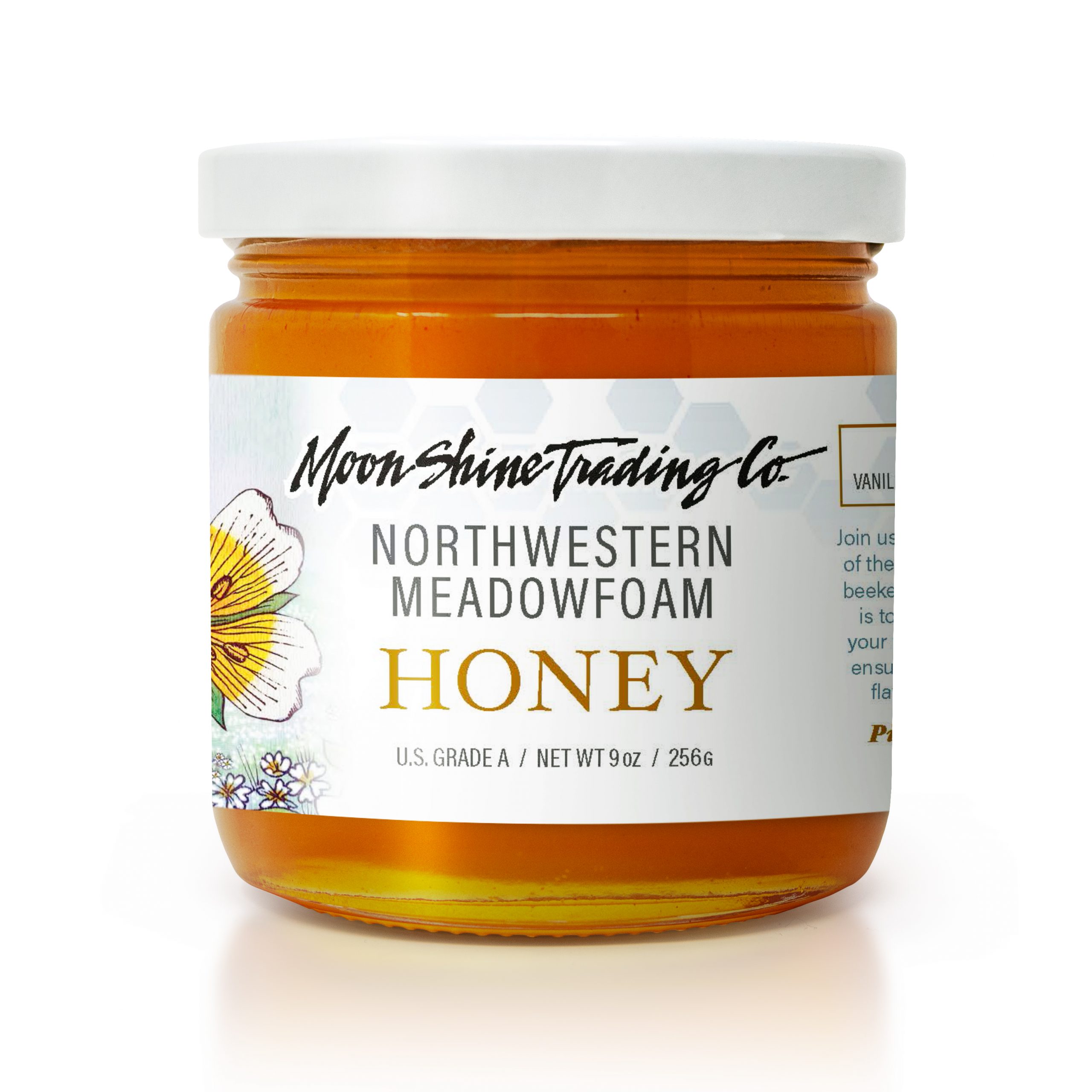Northwestern Meadowfoam Honey · Size: 1 Gallon (12lb) Honey