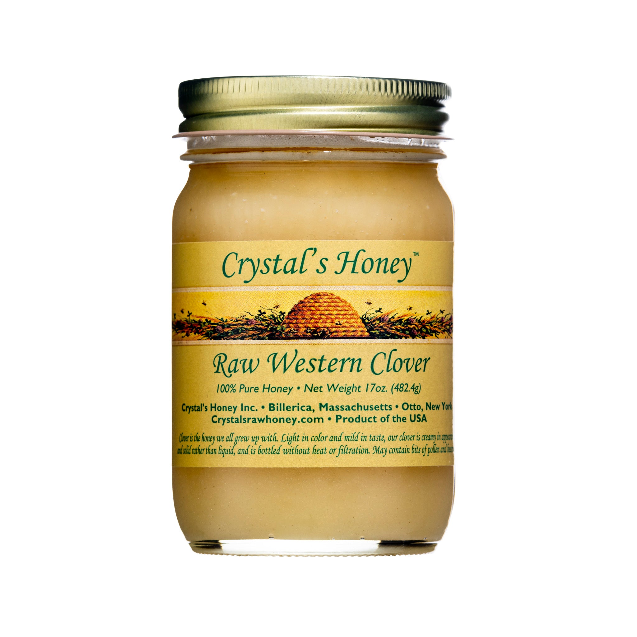 Raw Western Clover Honey · 2.75 lb