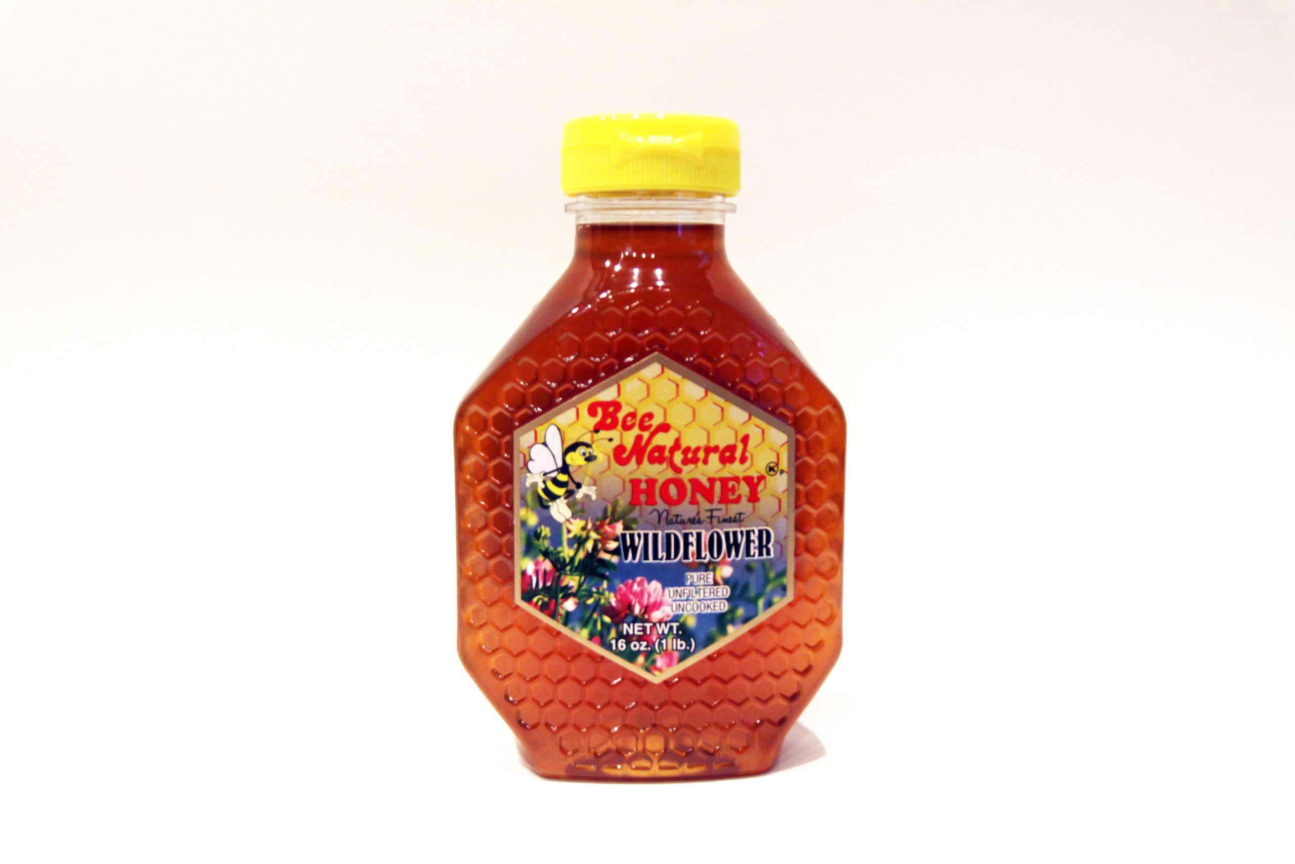 Case of 12 Wildflower Honey 16oz bottles