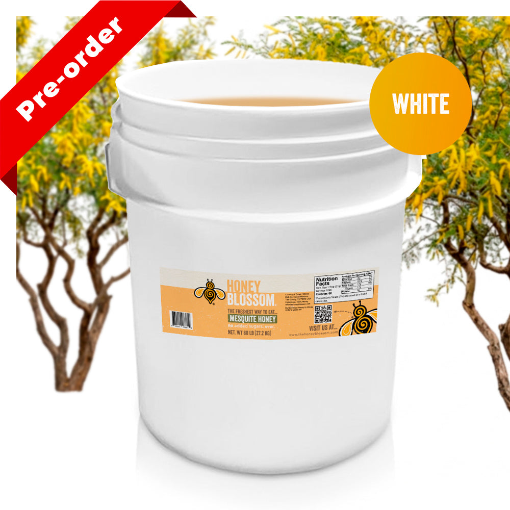 Mesquite Honey (White) 60-lb Bucket