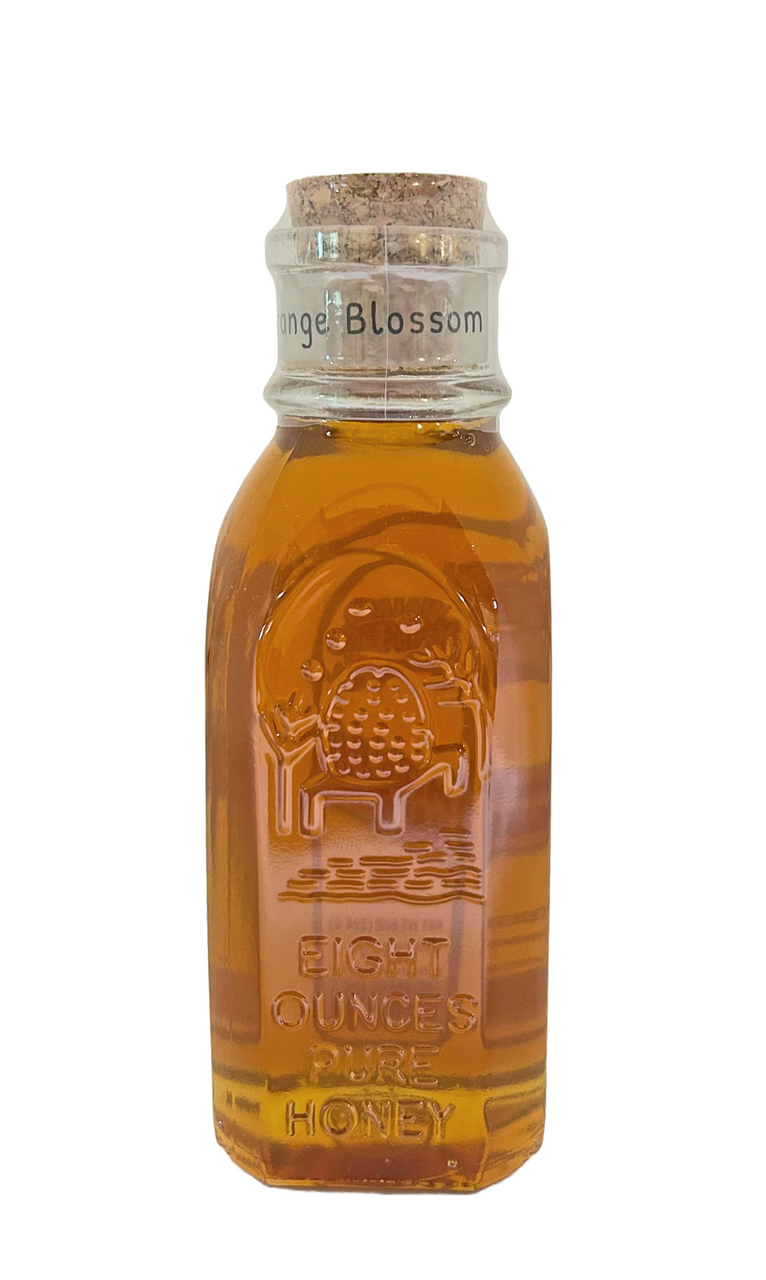 8 oz Glass Muth Jar - Orange Blossom Honey