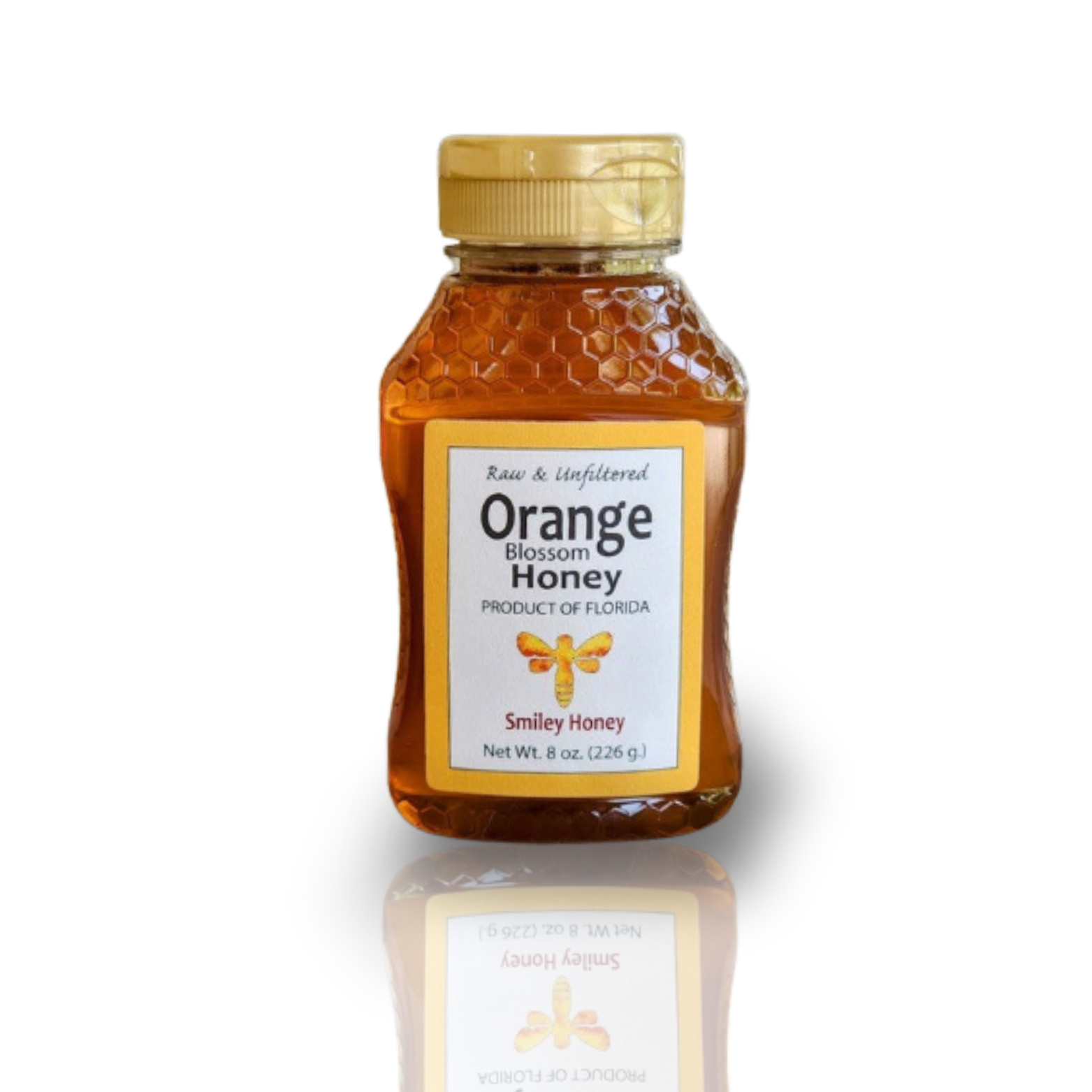 Orange Blossom Honey · 8 Ounce Squeeze