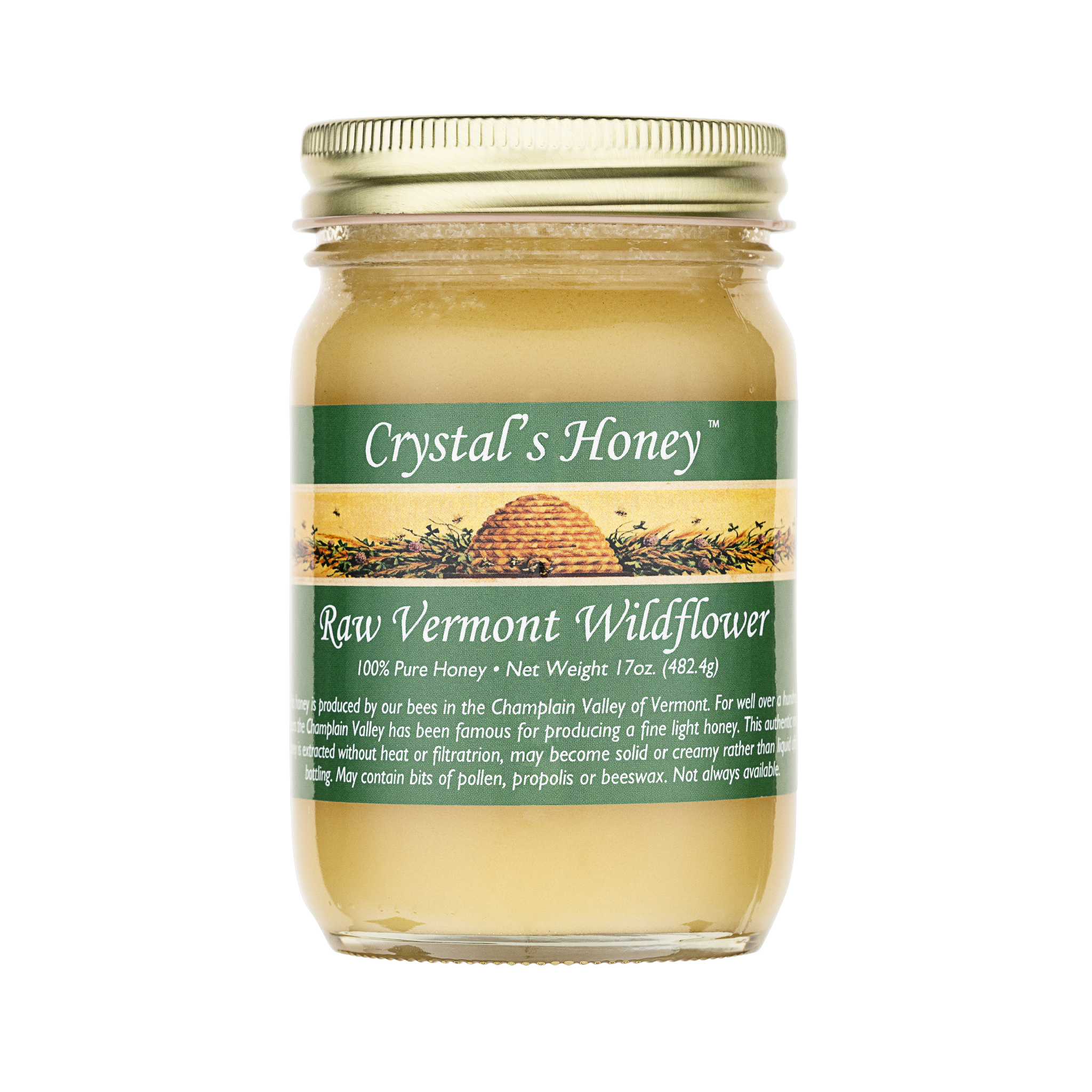 Raw Vermont Wildflower · 17oz