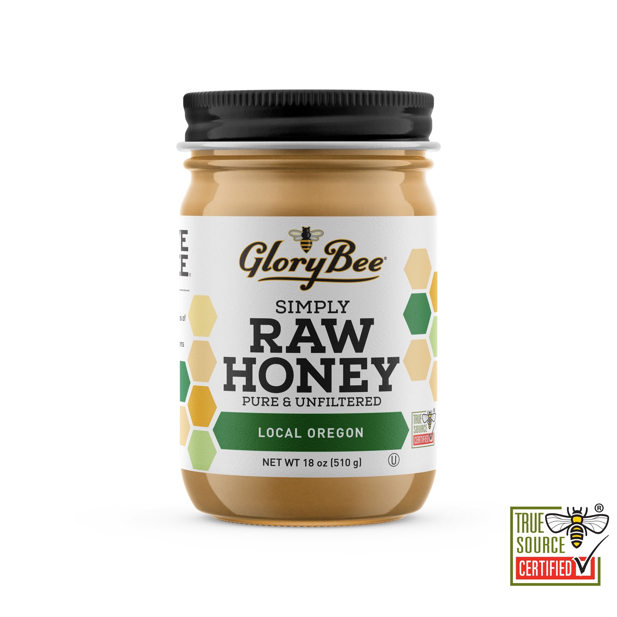 Raw Oregon Honey · 6 / 18 Ounce Case