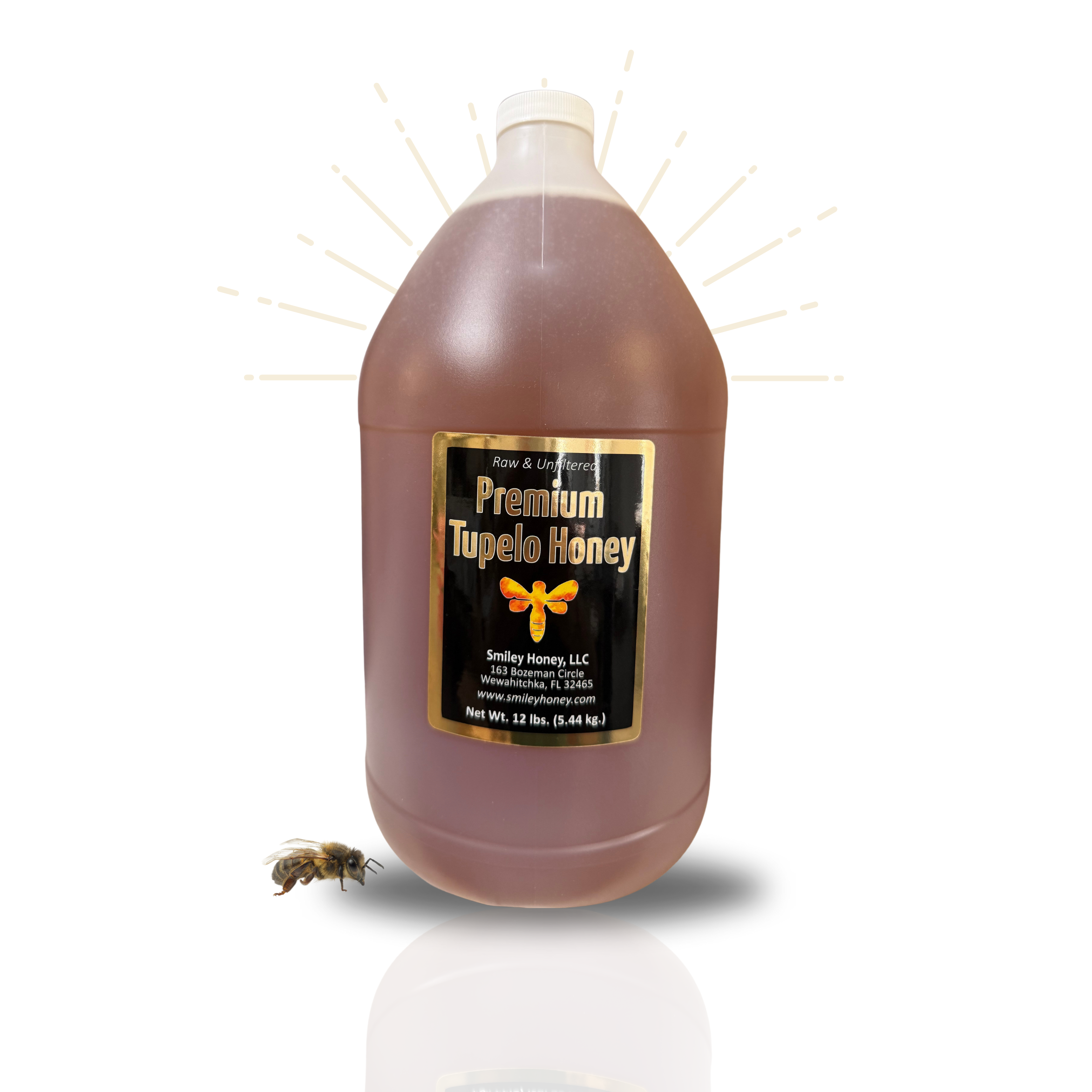 Premium Tupelo Honey · 1 Gallon Jug