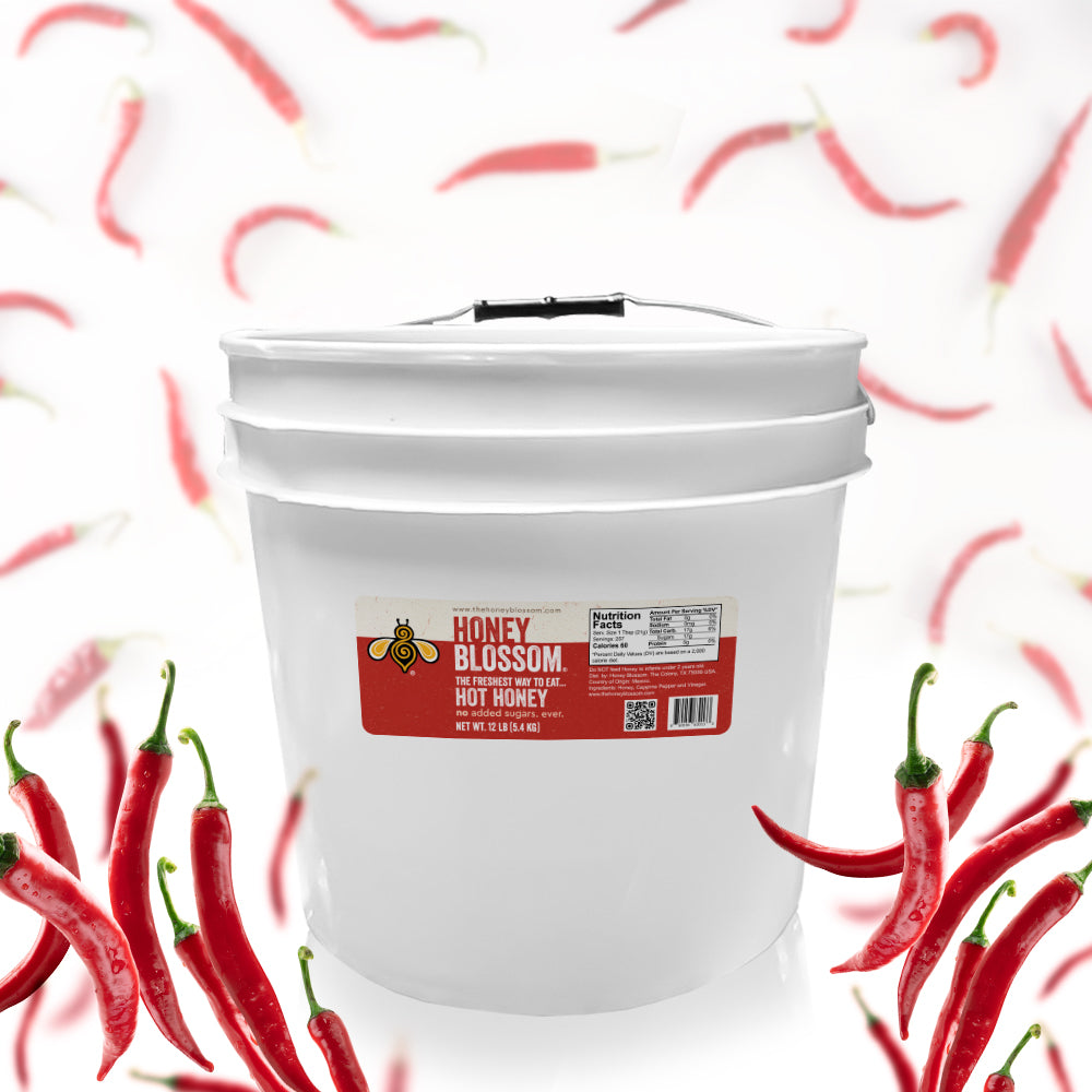 Hot Honey - 12 lbs Bucket