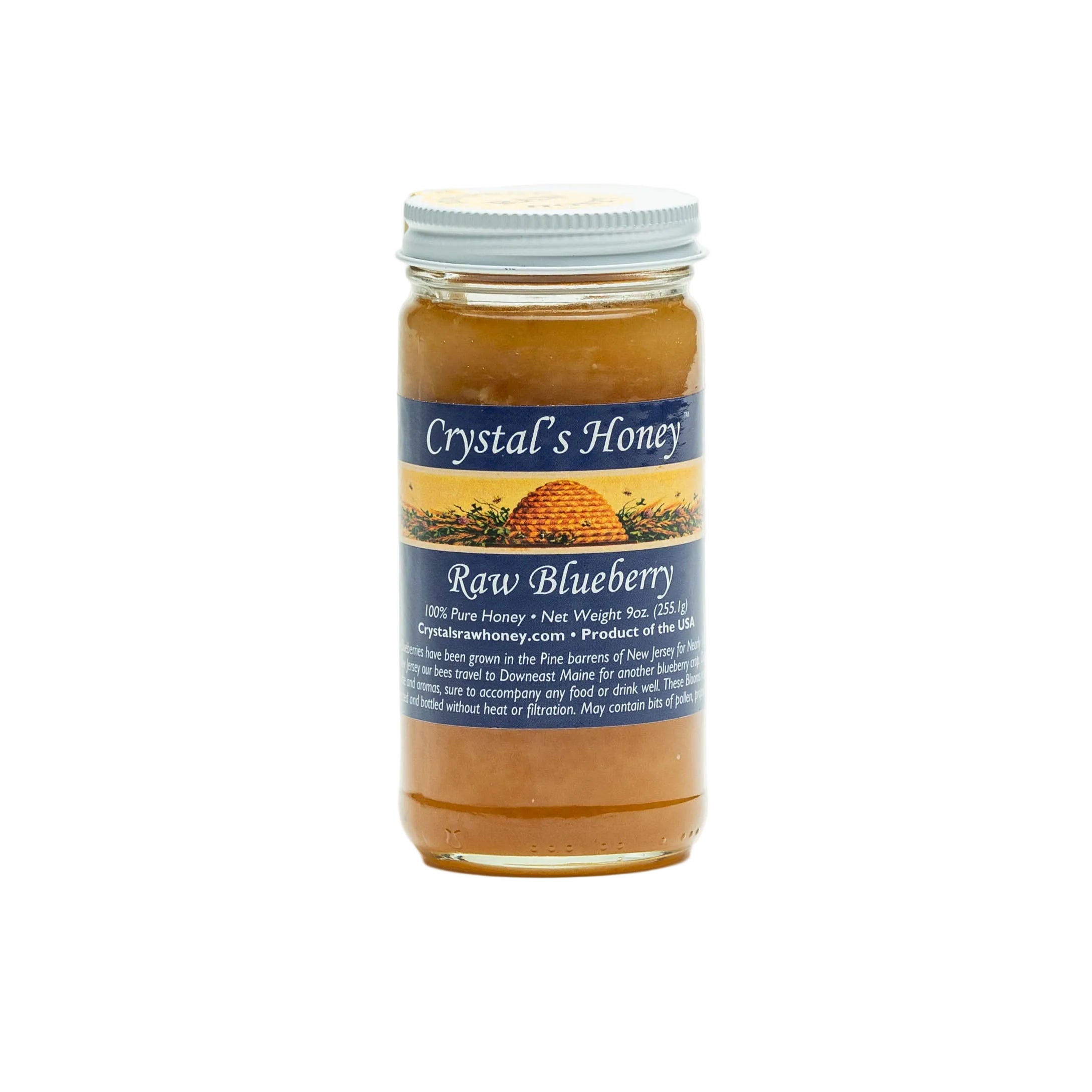 Raw Blueberry Honey · 9 oz