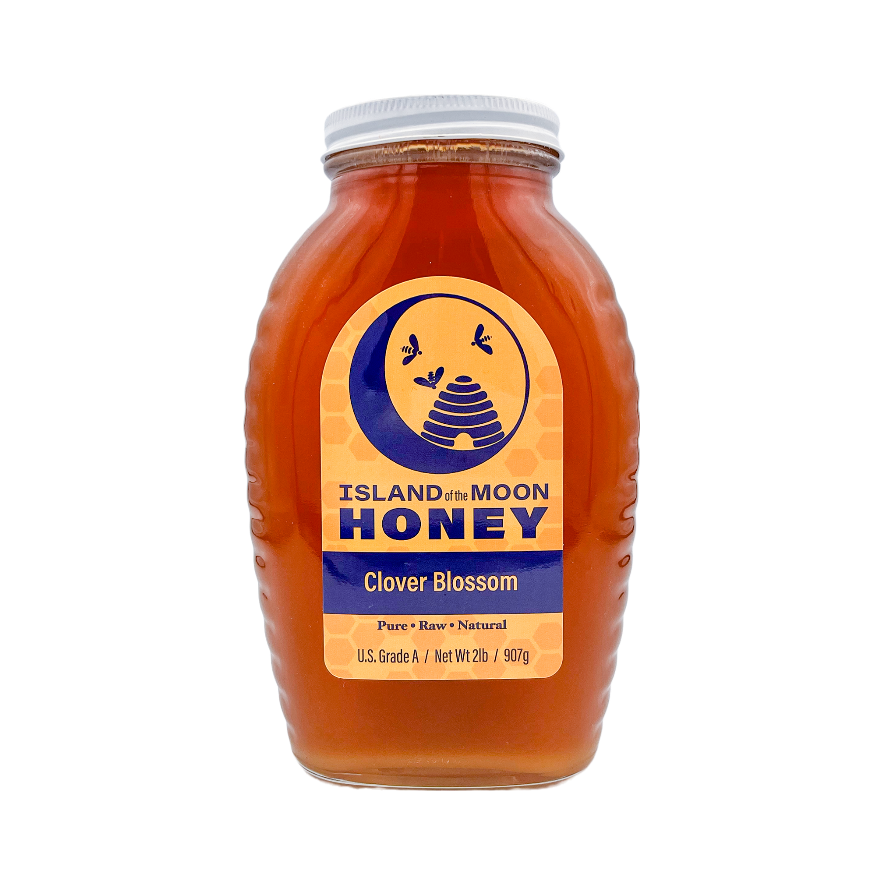 Clover Blossom Honey · Size: 16oz Honey