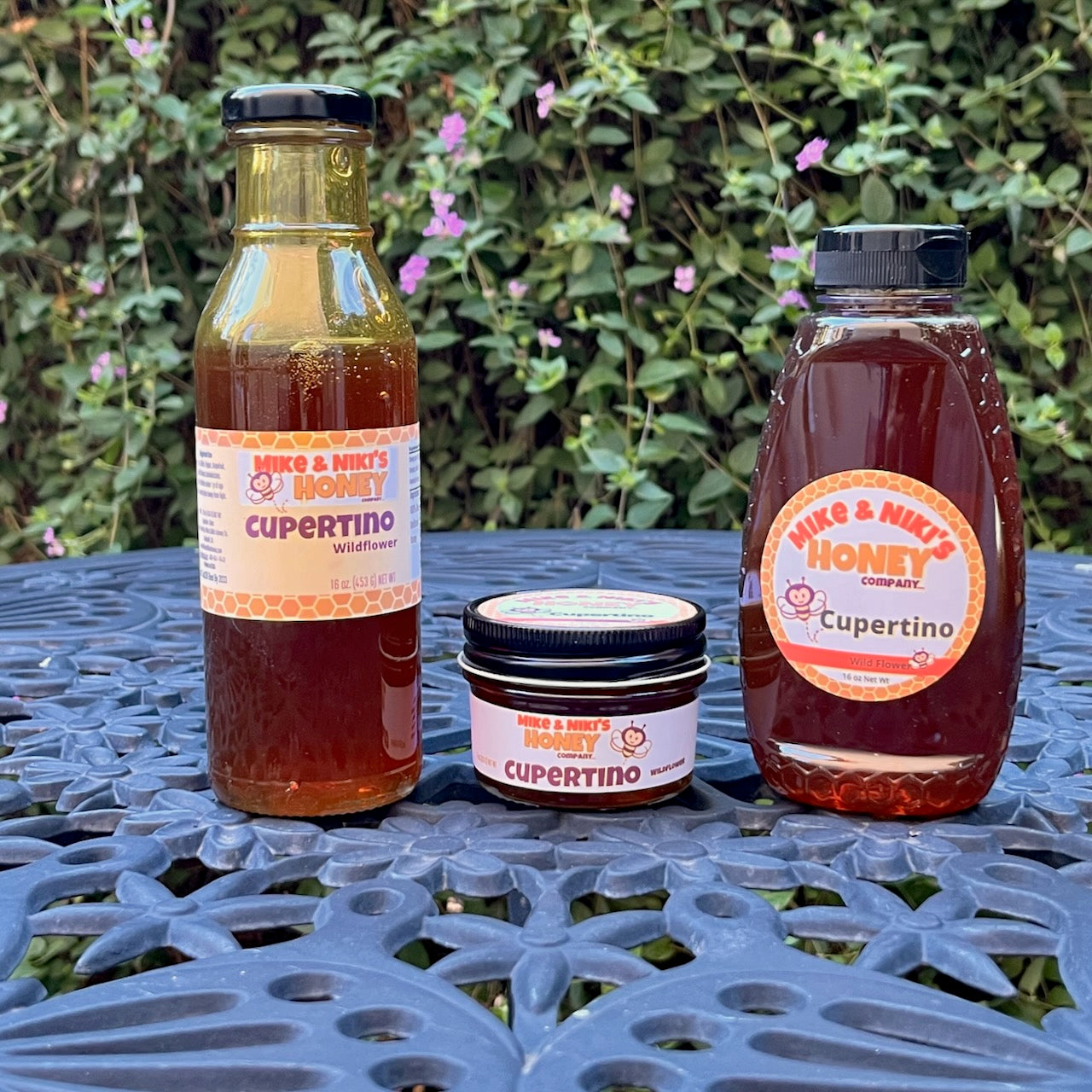 Cupertino Wildflower Honey – Med (8oz) Squeeze-able Plastic
