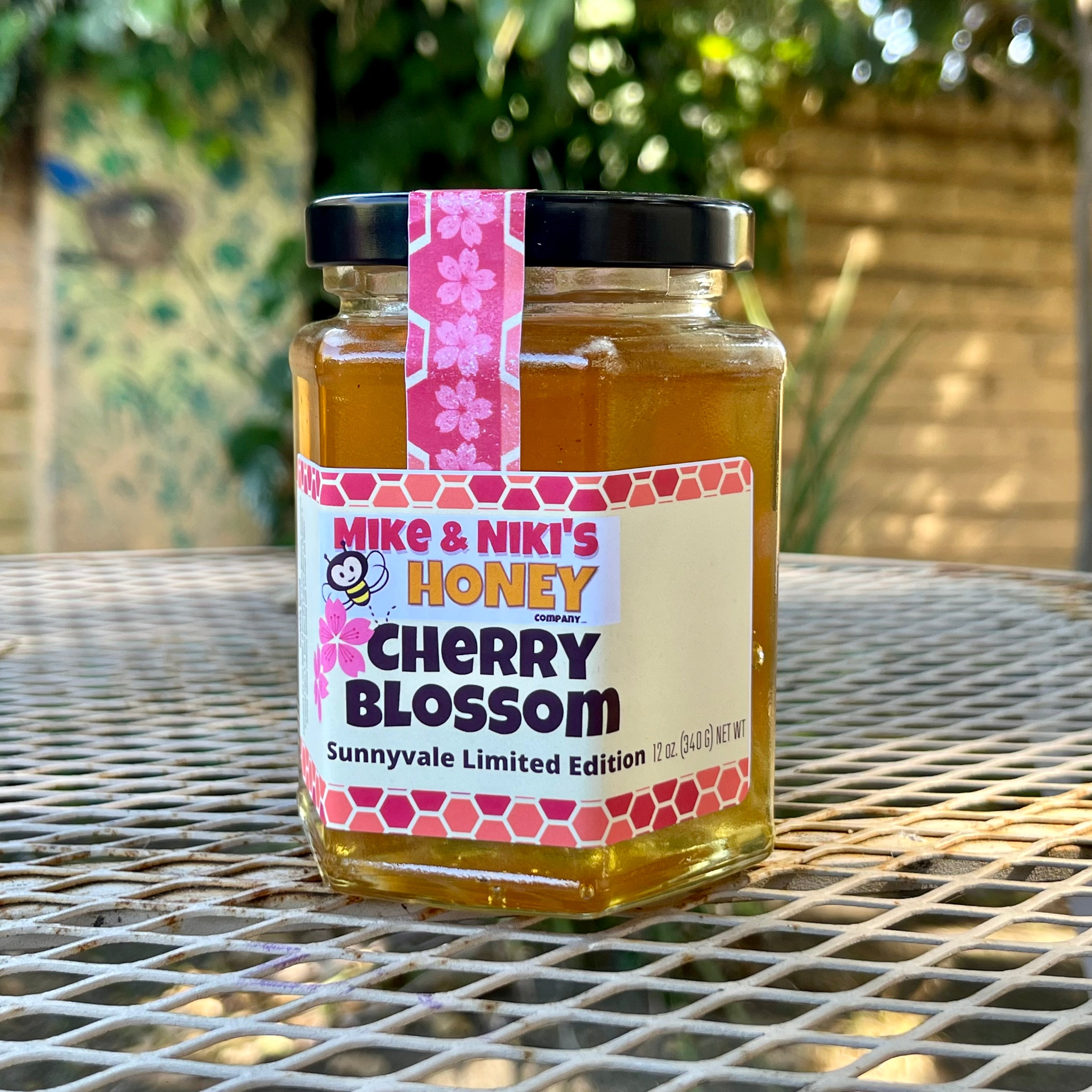 Sunnyvale Cherry Blossom Honey – PRE-ORDER (ships late July) · Large 12oz Glass · Cherry Blossom LGlass