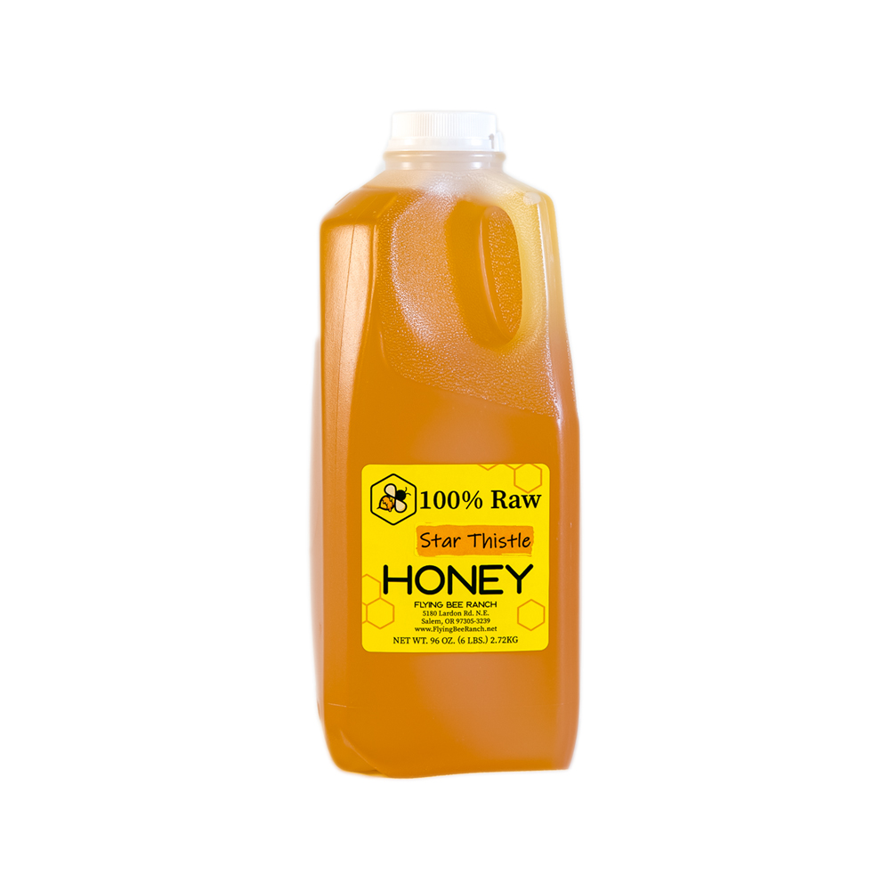 Star Thistle Honey · Sizes: 6 lbs. Jug