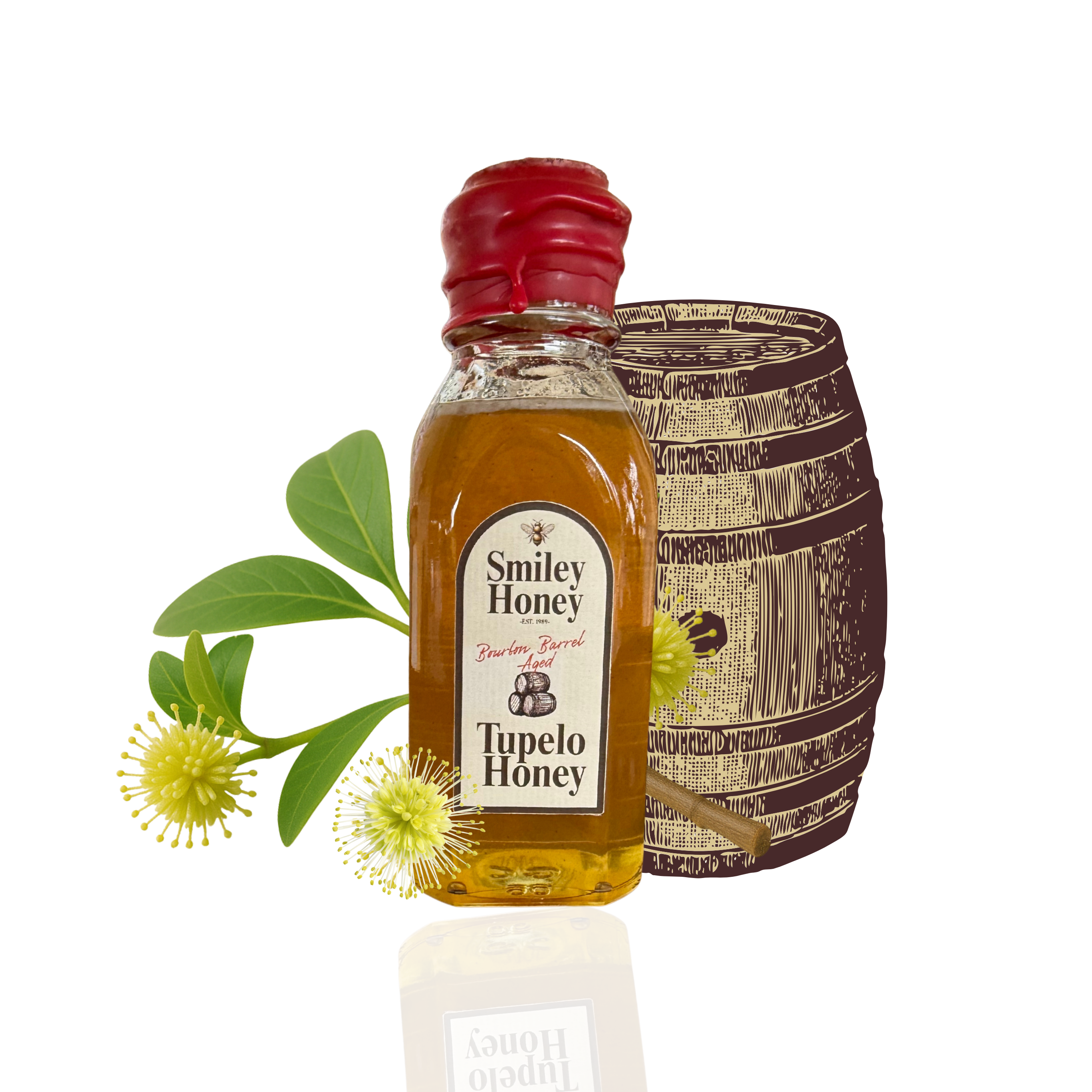 Bourbon Barrel Aged Tupelo Honey - Keeper's Mark Tupelo Bourbon Barrel 8oz · 8oz Tupelo Honey Keeper's Mark