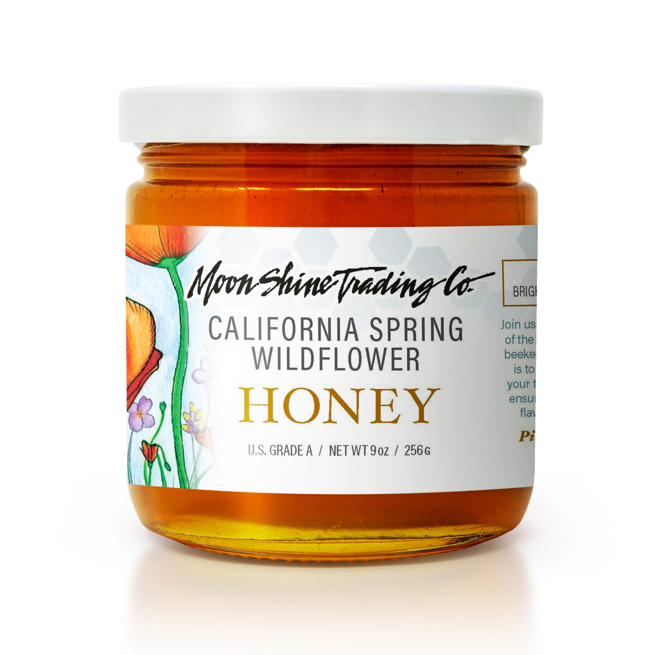 California Spring Wildflower Honey · Size: 9oz Honey
