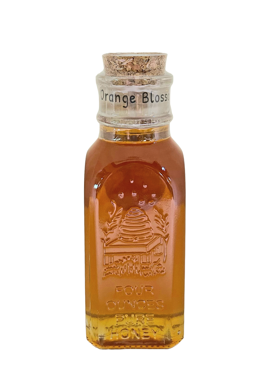 4 oz Glass Muth Jar - Orange Blossom Honey