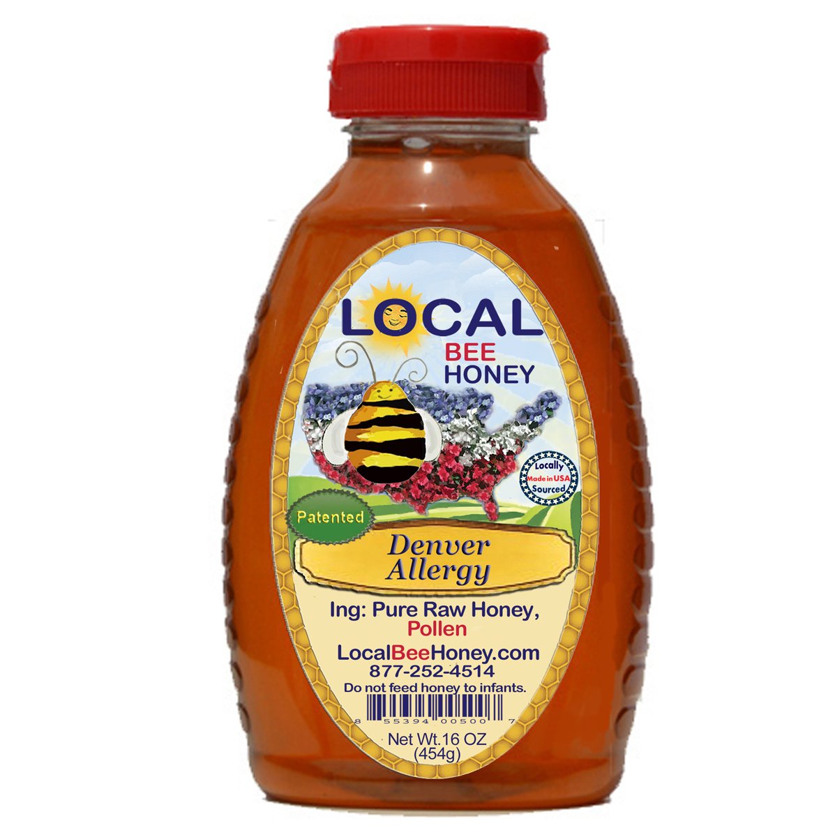 Denver Allergy Honey · size: 16oz