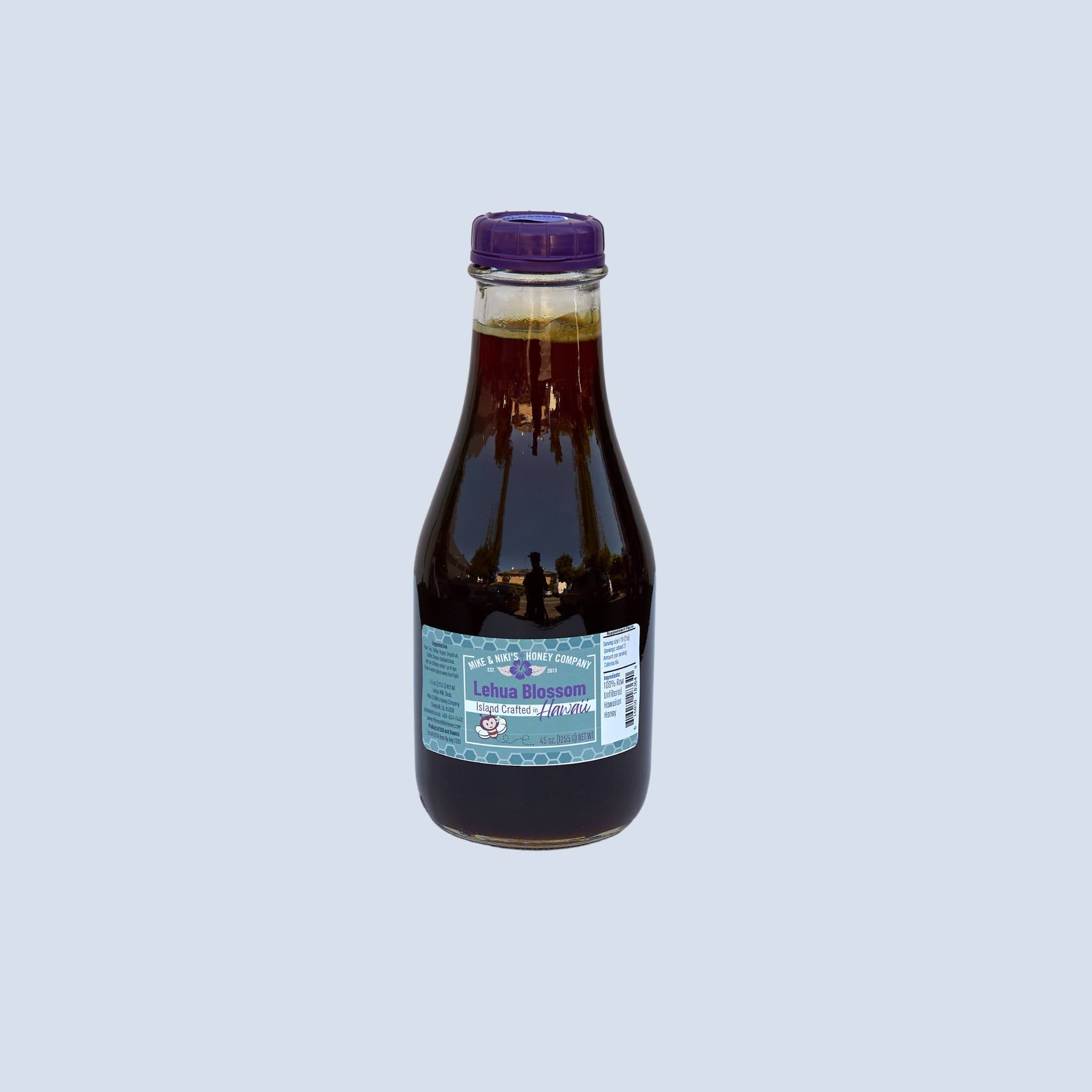 Lehua Blossom – 45 oz Tall Milk Pour-able Glass