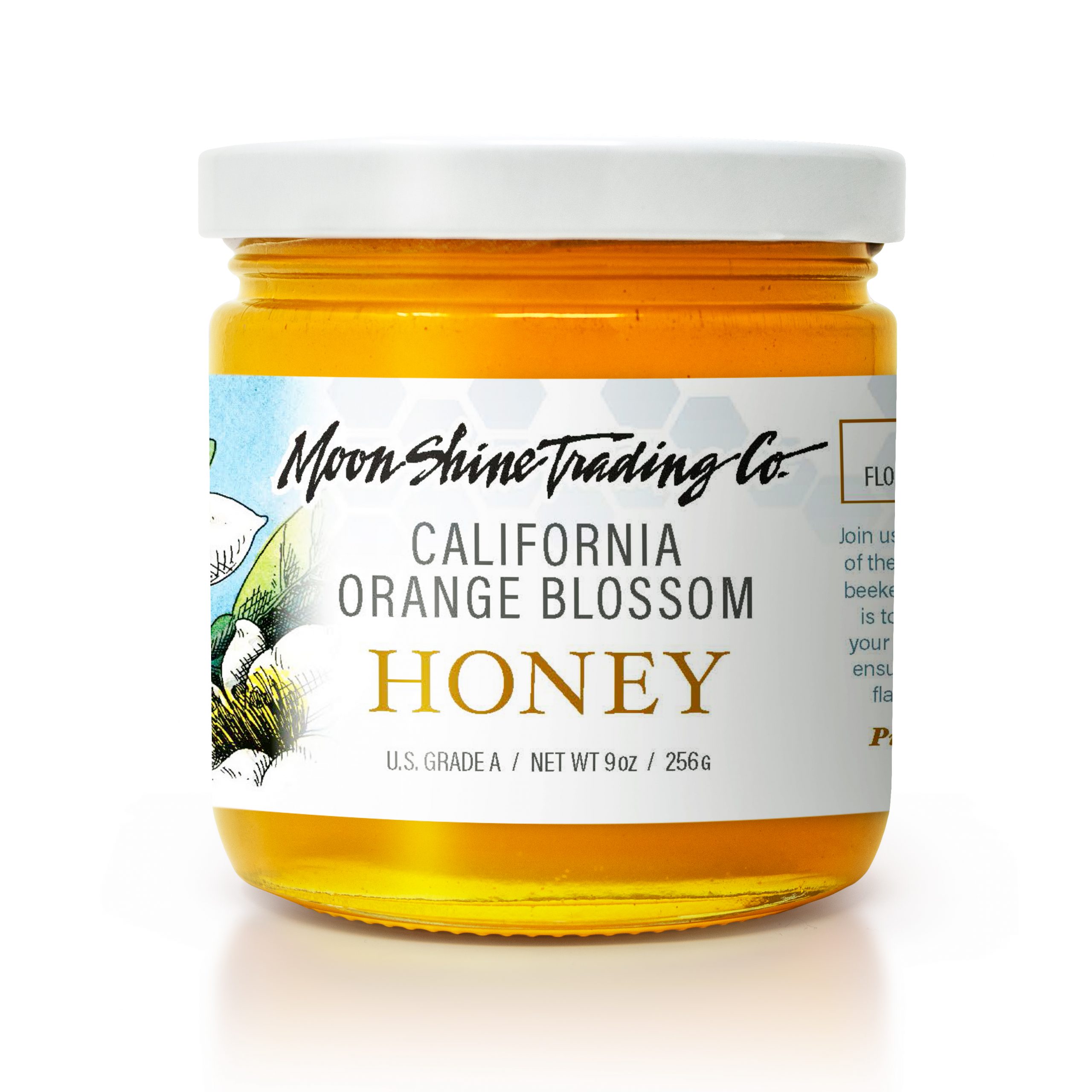 California Orange Blossom Honey · Size: 9oz Honey