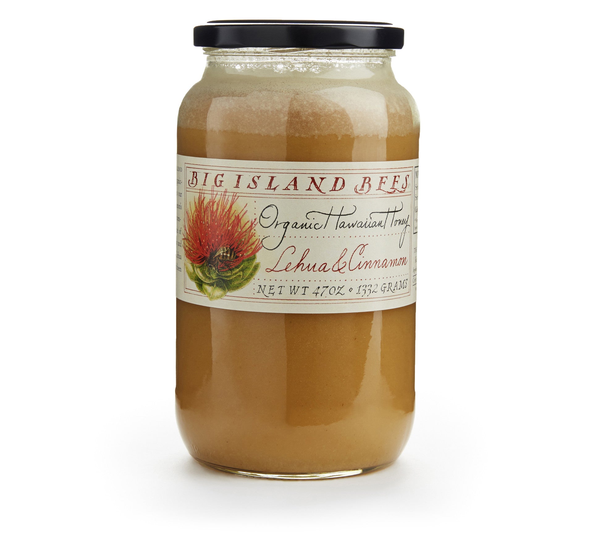 Organic Lehua & Cinnamon · 47 oz Glass Jar