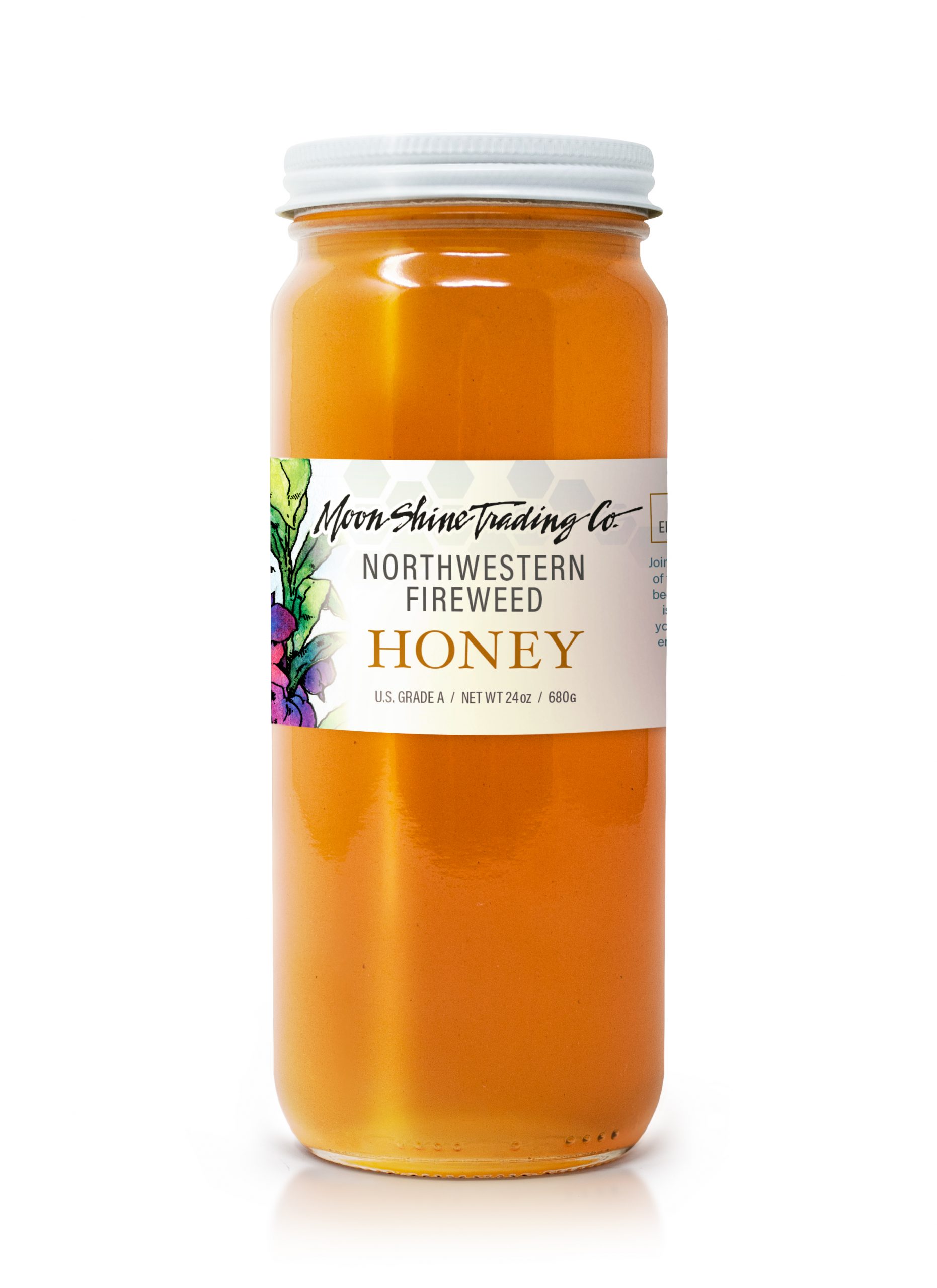Northwestern Fireweed Honey · Size: 24oz Honey
