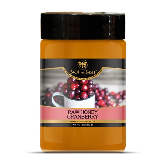 Raw Cranberry Blossom Honey · Weight: 12 oz